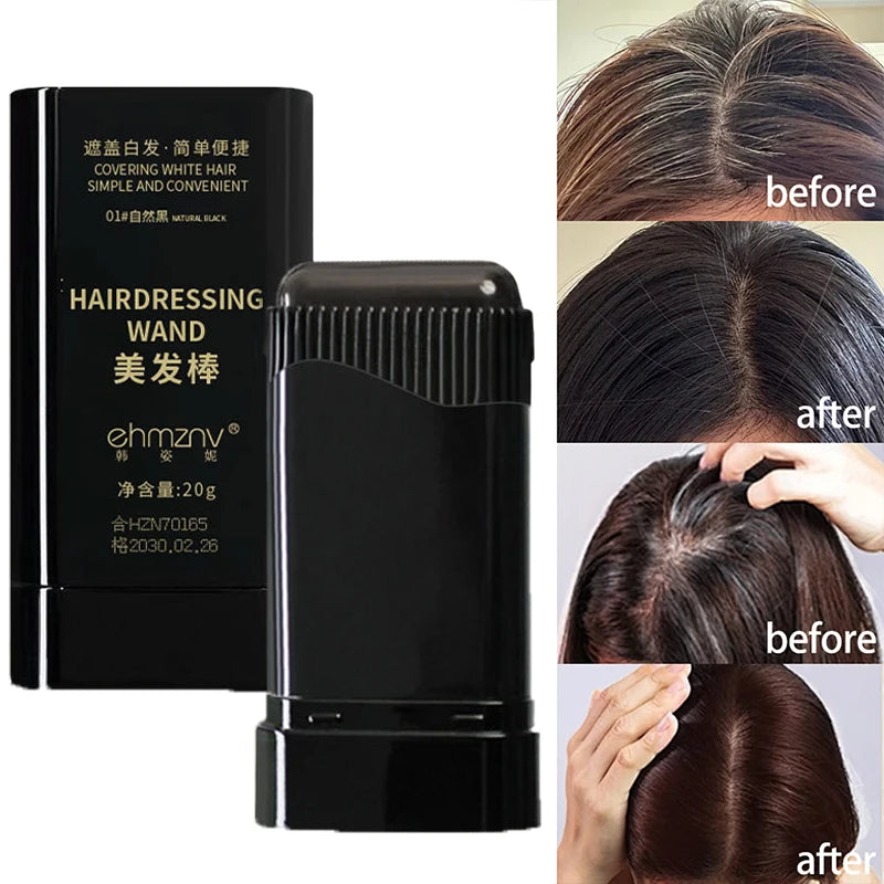 eelhoe 2-in-1 Hair Dye Stick with Comb – Temporary Hair Color Pen