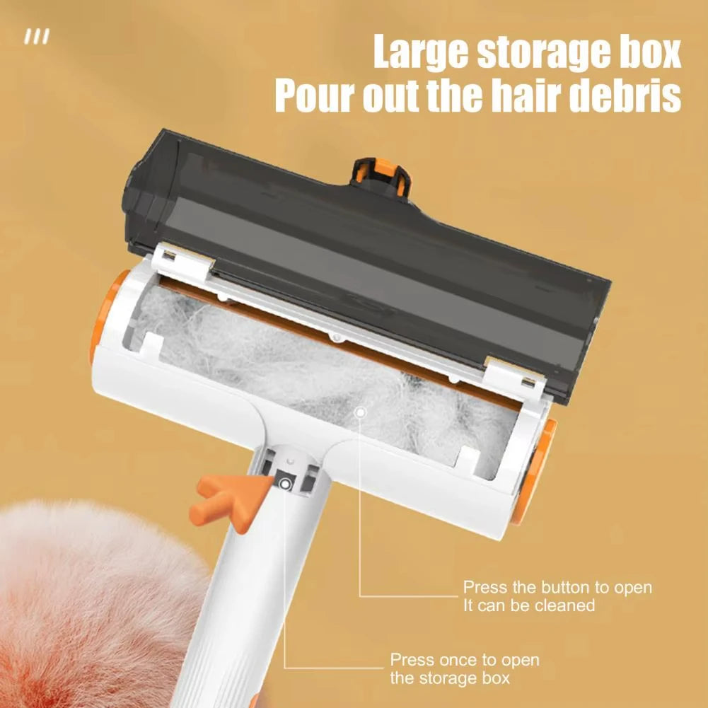 UNTIOR Multifunctional Pet Hair Curler Portable Washable Hair Removal Brush Efficient Home Dog and Cat Roller Hair Stick Tool