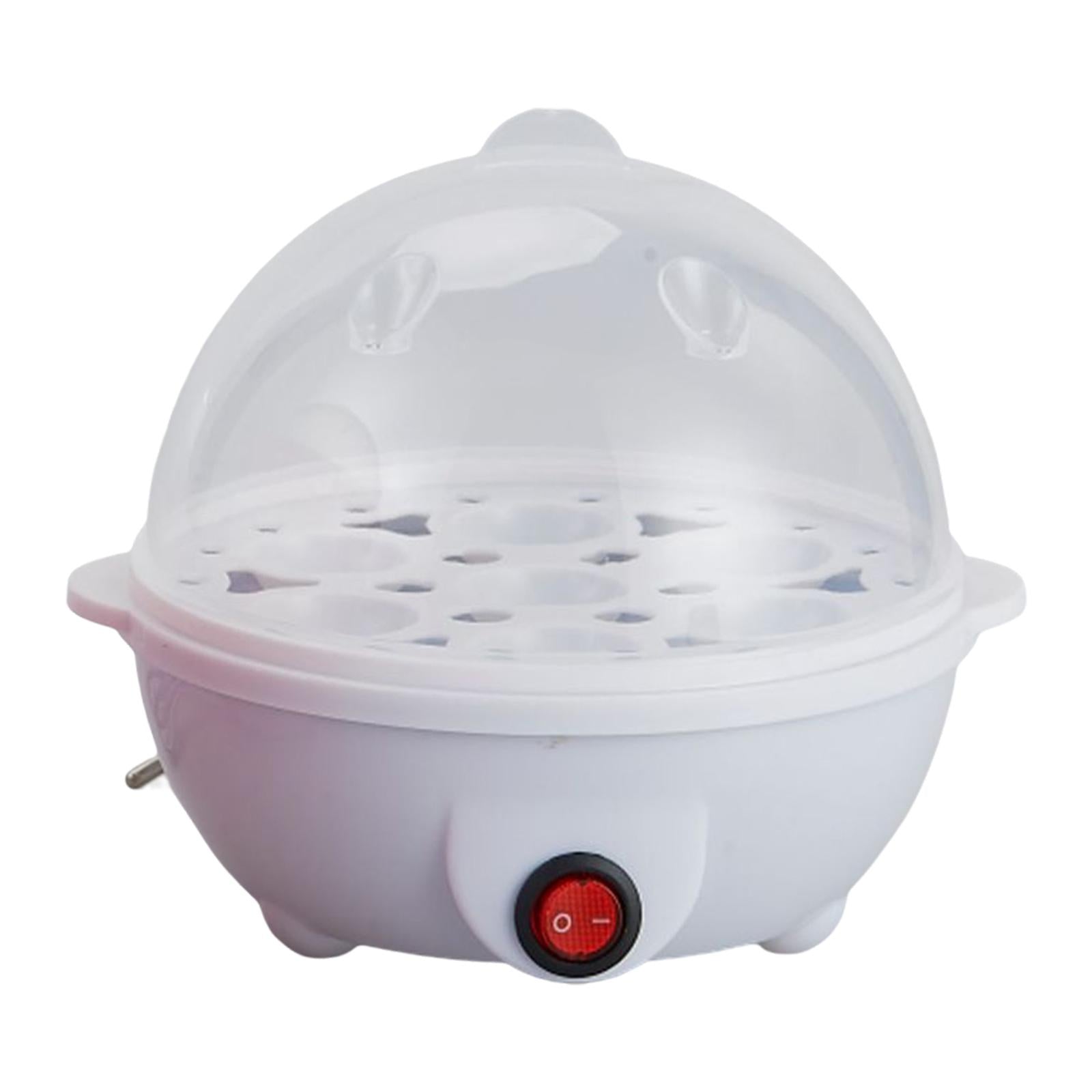 220V Electric Egg Cooker & Steamer – Multifunction Hard-Boiled Egg Boiler with Anti-Slip Base for Vegetables & Food 2025