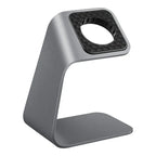 Portable Aluminum Alloy Desktop Watch Charging Stand Anti-slip Charging Dock For Apple Watch 9/8/7/6/5/4/3/2/1 Generation