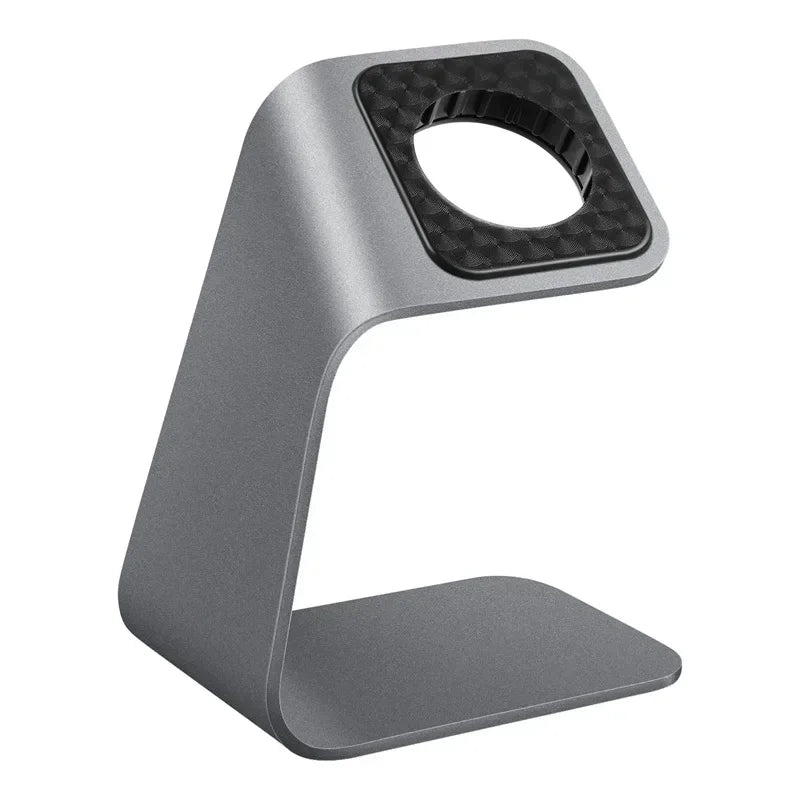 Portable Aluminum Alloy Desktop Watch Charging Stand Anti-slip Charging Dock For Apple Watch 9/8/7/6/5/4/3/2/1 Generation