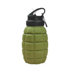 Food-Grade Silicone Folding Water Bottle – Retractable High-Temperature Resistant Sports & Camping Bottle 2025