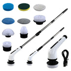 9 in 1 electric cleaning brush, multi-functional wireless rotating cleaning brush