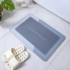 Diatomite Stone Bath Mat Diatomaceous Earth Bath Mat Rug Super Absorbent Non Slip 3.5MM Thickness Bathroom Mat Floor Bathtub Rug