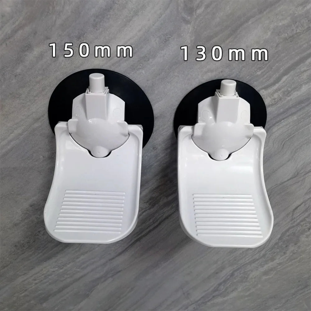 Bathroom suction cup foot pedal new product, bathroom bath foot pedal, home bathroom footstool board, tripod suction cup
