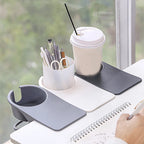 ABS Cup Holder Automotive Creativity Table Side Water Cup Holder Office Desk Computer Desk Fixed Cup Holder