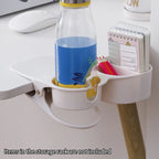 ABS Cup Holder Automotive Creativity Table Side Water Cup Holder Office Desk Computer Desk Fixed Cup Holder