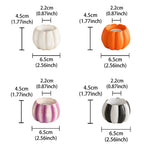 Resin Pumpkin Candle Holder Halloween Candlestick Table Centerpieces for Home Party Holiday Decor