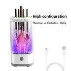 Automatic Electric Makeup Brush Cleaner Quick Dry Cross-Border Beauty Tool Home Use Cosmetic Brush Drying Machine