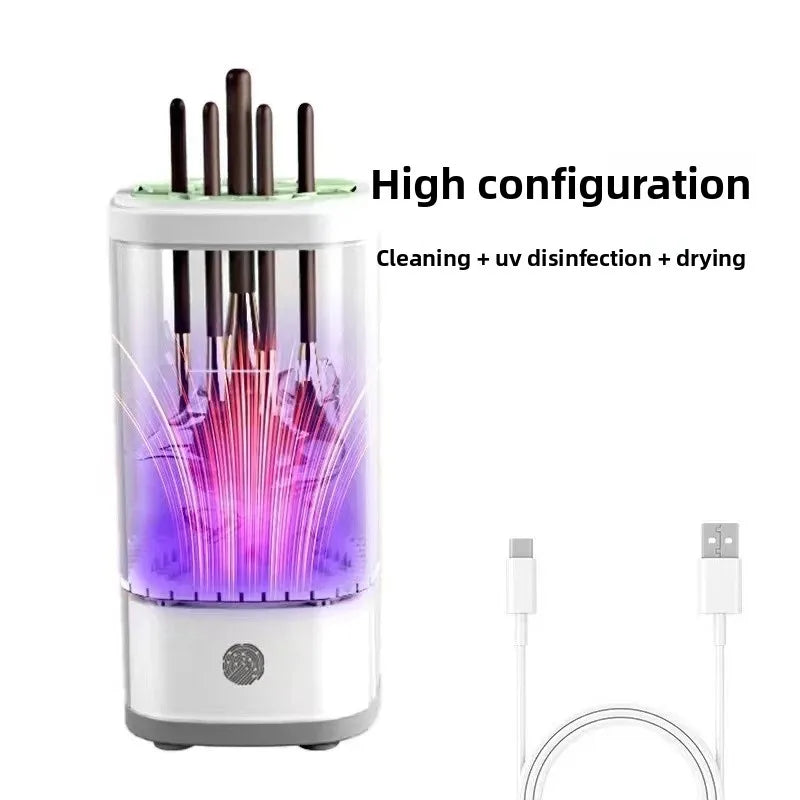 Automatic Electric Makeup Brush Cleaner Quick Dry Cross-Border Beauty Tool Home Use Cosmetic Brush Drying Machine
