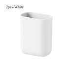 Bathroom waterproof wall-mounted toothbrush holder without punch Comb makeup brush plastic case household items