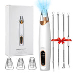 Electric Vacuum Suction Blackhead Remover Rechargeable 3 Gears Facial Pore Cleaner Comedone Spot Acne Pimple Blackhead Extractor