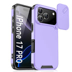 Slide Camera Lens Protection Case for iPhone 17 Series | Durable Shockproof Phone Cover with Lens Guard