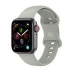 Silicone Strap for Apple Watch Series 9 8 7 6 5 4 3 SE (38mm 40mm 41mm 42mm 44mm 45mm 49mm) – Soft Rubber Sport Band for Men, Women & Kids – Compatible with W26 W37 W46 W56 FK88 IWO7 Pro Max Plus Smartwatch