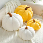 High Quality Soft Cute Pumpkin Shaped Pillow Nordic Style Room Decor Plush Sofa Living Room Bedside Bed Cushion 20/28/35cm
