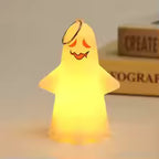 Halloween LED Candle Light – Hanging Ghost Party Decoration & Ornament