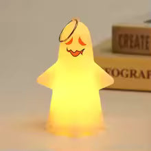 Halloween LED Candle Light – Hanging Ghost Party Decoration & Ornament