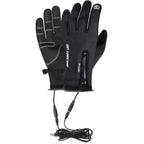 USB Touch Screen Gloves Heated Motorcycle Gloves  Cycling Running Ski  Winter Gloves Hiking Walking Anti-Slip Glove