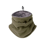 Hot Sale Winter Outdoors Cycling Scarf Thick Fleece Warm Scarf Windproof Dustproof Mask Polar Fleece Bandana  ski mask
