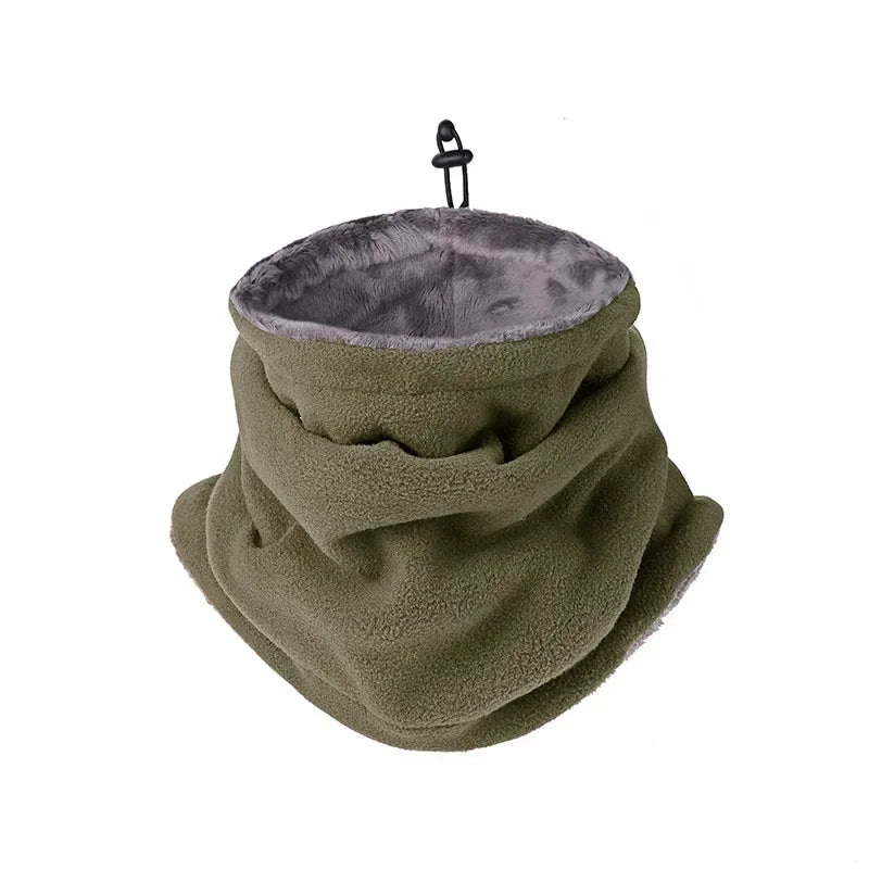 Hot Sale Winter Outdoors Cycling Scarf Thick Fleece Warm Scarf Windproof Dustproof Mask Polar Fleece Bandana  ski mask
