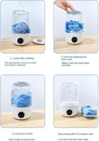 Wireless Portable Mini Washing Machine – 1L Laundry Bucket