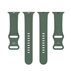 Silicone Strap for Apple Watch Series 9 8 7 6 5 4 3 SE (38mm 40mm 41mm 42mm 44mm 45mm 49mm) – Soft Rubber Sport Band for Men, Women & Kids – Compatible with W26 W37 W46 W56 FK88 IWO7 Pro Max Plus Smartwatch