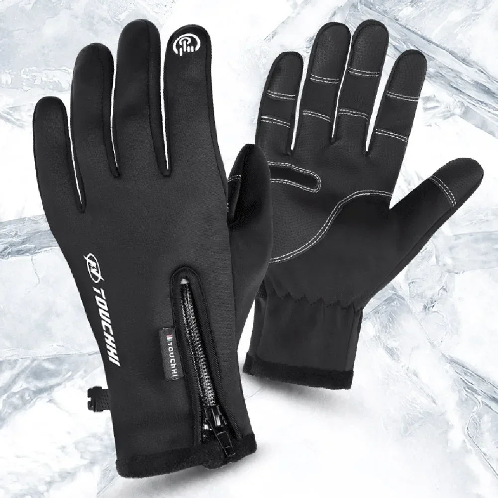 USB Touch Screen Gloves Heated Motorcycle Gloves  Cycling Running Ski  Winter Gloves Hiking Walking Anti-Slip Glove