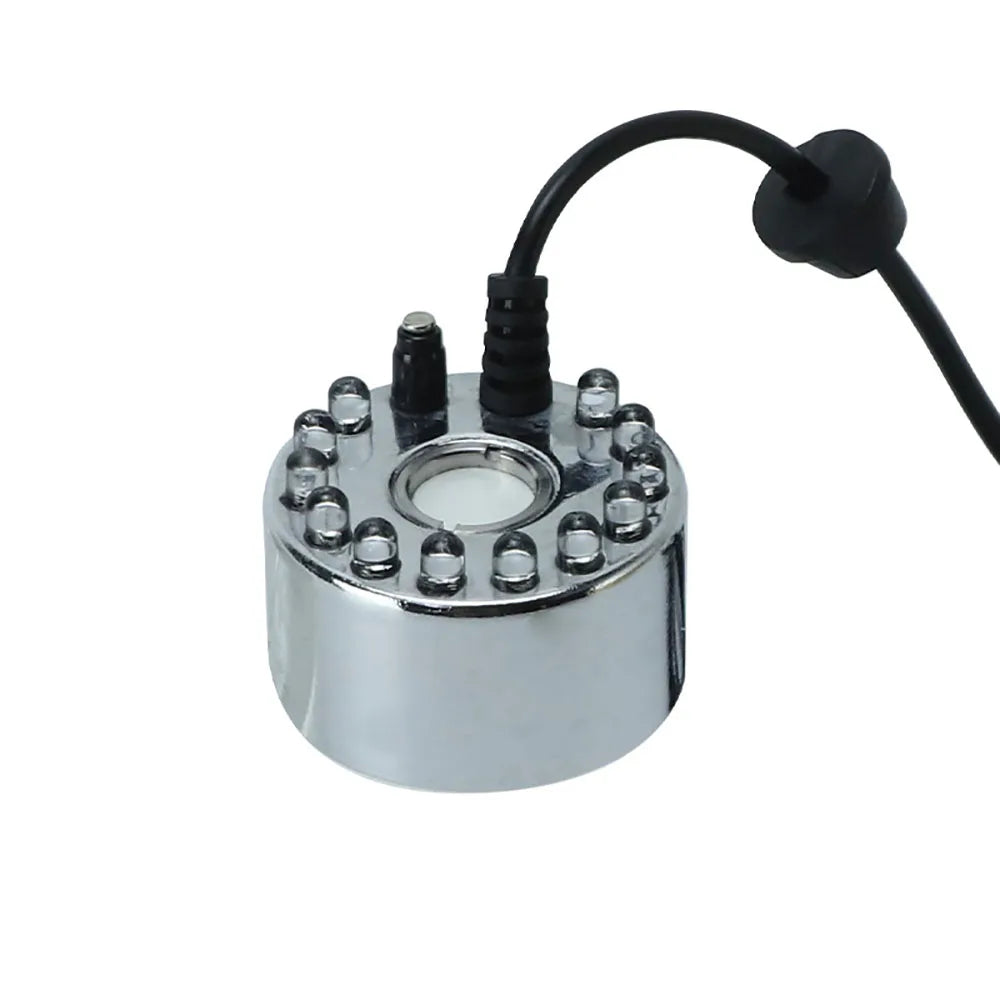 Halloween Smoke Fog Machine,Mini LED Pumpkin Light,Fogger Water Fountain Pond Fog Machine,Halloween Outdoor Decoration