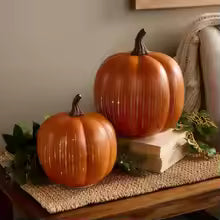 Starry Night LED Pumpkin Lamp – Twinkle Halloween Light Home Decor