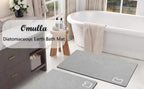 Diatomite Stone Bath Mat Diatomaceous Earth Bath Mat Rug Super Absorbent Non Slip 3.5MM Thickness Bathroom Mat Floor Bathtub Rug