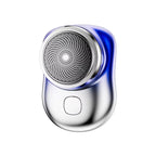 RESUXI Men’s Mini Electric Razor – Wet & Dry Rechargeable Shaver, Portable Pocket Rotary Beard Trimmer with Fast Charging