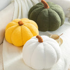 High Quality Soft Cute Pumpkin Shaped Pillow Nordic Style Room Decor Plush Sofa Living Room Bedside Bed Cushion 20/28/35cm