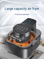 9L Smart Air Fryer with Large Capacity – Multi-Functional Touch Screen, Non-Stick Inner Pot, Oil-Free Cooking Oven 2025