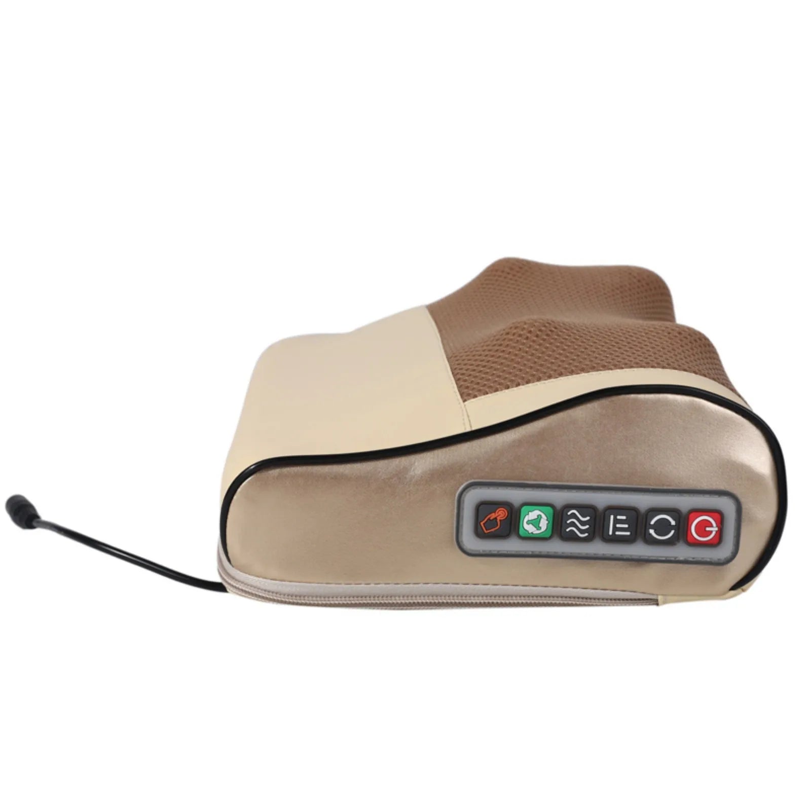 Multifunctional Neck Pillow Massager Adjustable Hot Compress Neck Shoulder Kneading Massage Tool Home Lumbar Spine Relaxation