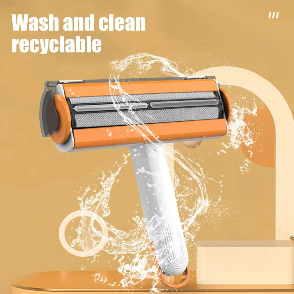 UNTIOR Multifunctional Pet Hair Curler Portable Washable Hair Removal Brush Efficient Home Dog and Cat Roller Hair Stick Tool