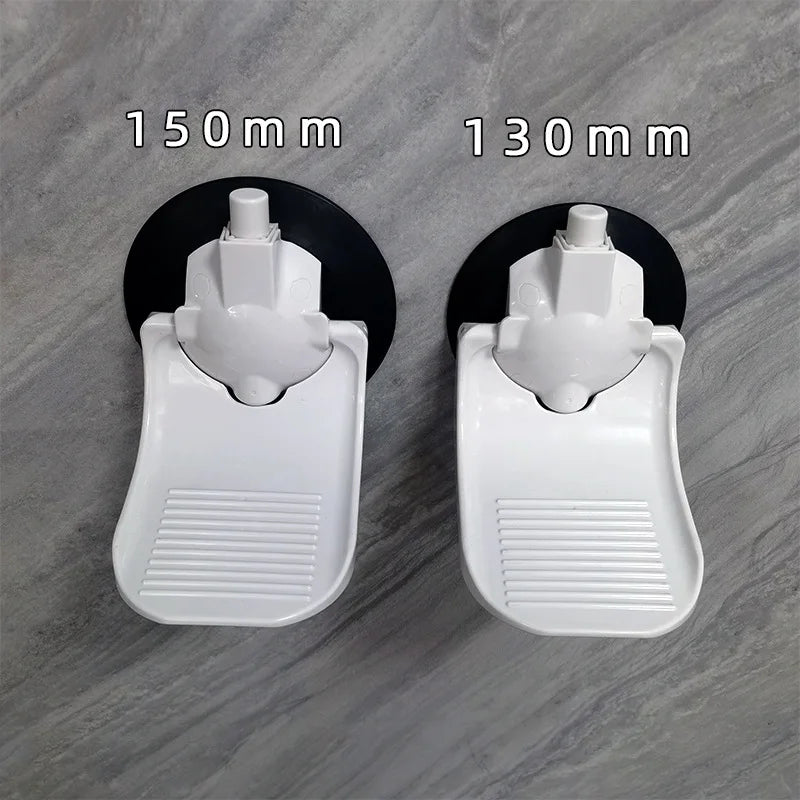 Bathroom suction cup foot pedal new product, bathroom bath foot pedal, home bathroom footstool board, tripod suction cup