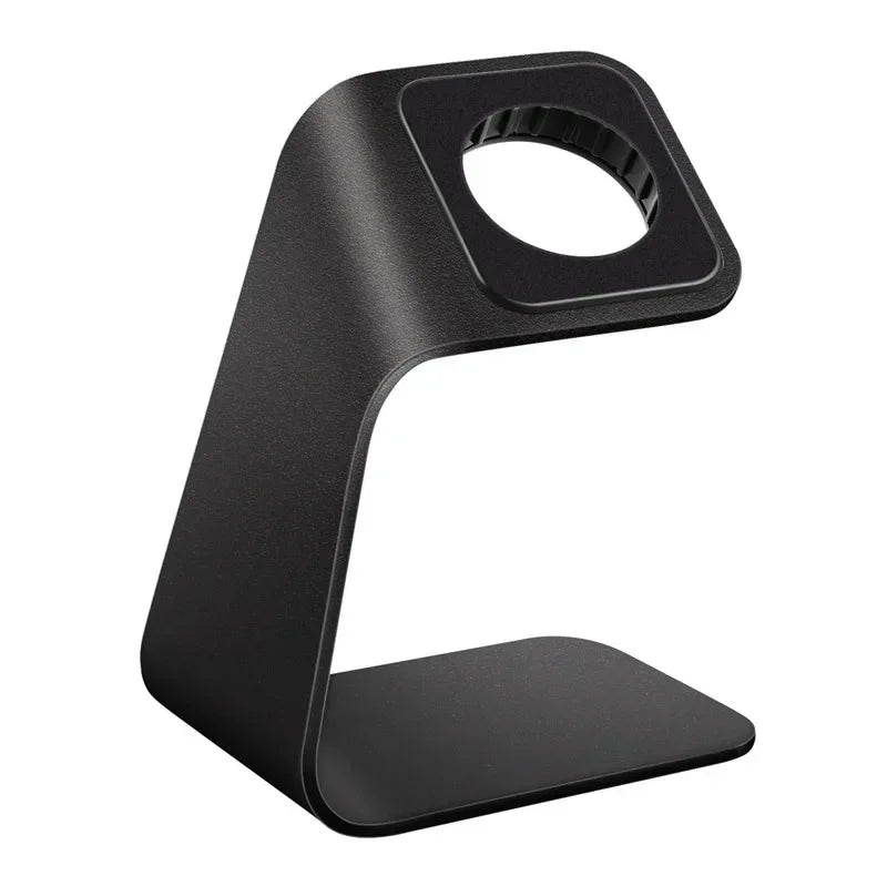 Portable Aluminum Alloy Desktop Watch Charging Stand Anti-slip Charging Dock For Apple Watch 9/8/7/6/5/4/3/2/1 Generation