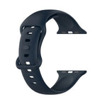 Silicone Strap for Apple Watch Series 9 8 7 6 5 4 3 SE (38mm 40mm 41mm 42mm 44mm 45mm 49mm) – Soft Rubber Sport Band for Men, Women & Kids – Compatible with W26 W37 W46 W56 FK88 IWO7 Pro Max Plus Smartwatch
