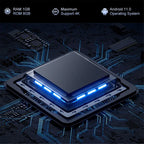 Everycom Vortex 4k Portable Projector Android TV 11 600ANSI Lumens 1080p Full Hd Wifi6 Bluetooth Speaker Home Theater For Phones