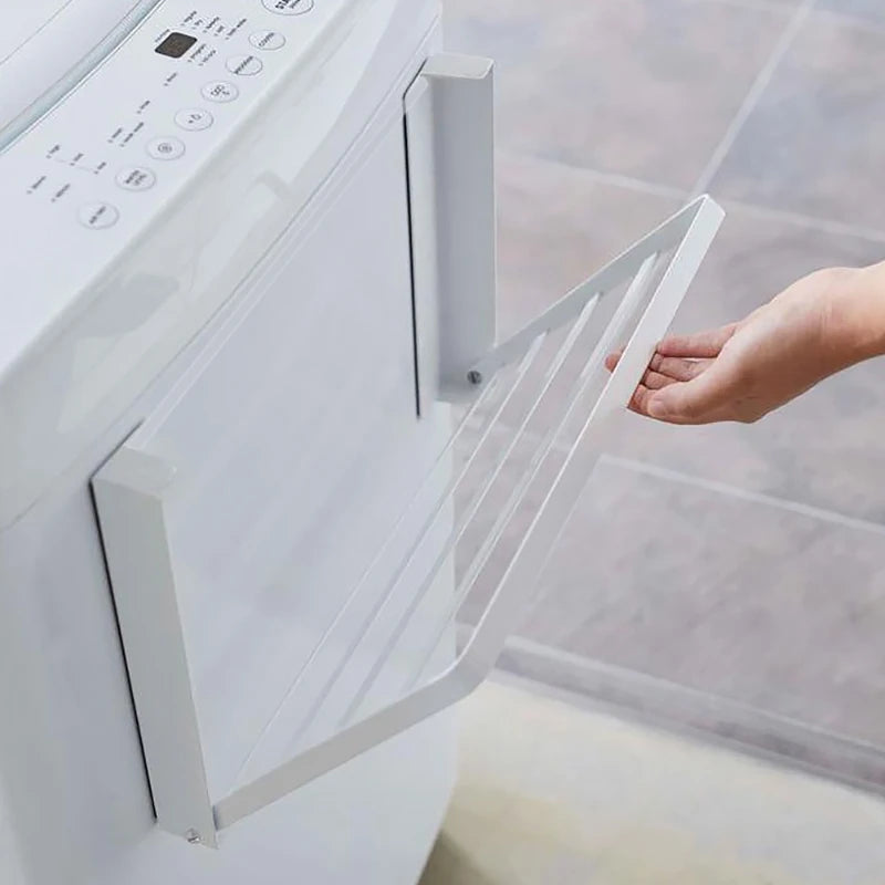 Multi Purpose Magnetic Folding Rack for Clothes and Towels Storage Rack for Bathroom Kitchen
