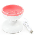 USB Plug Portable Electric Makeup Brush Cleaner Folding Powder Puff Cleaning Tool Makeup Brushes Automatic Washing Stand Device