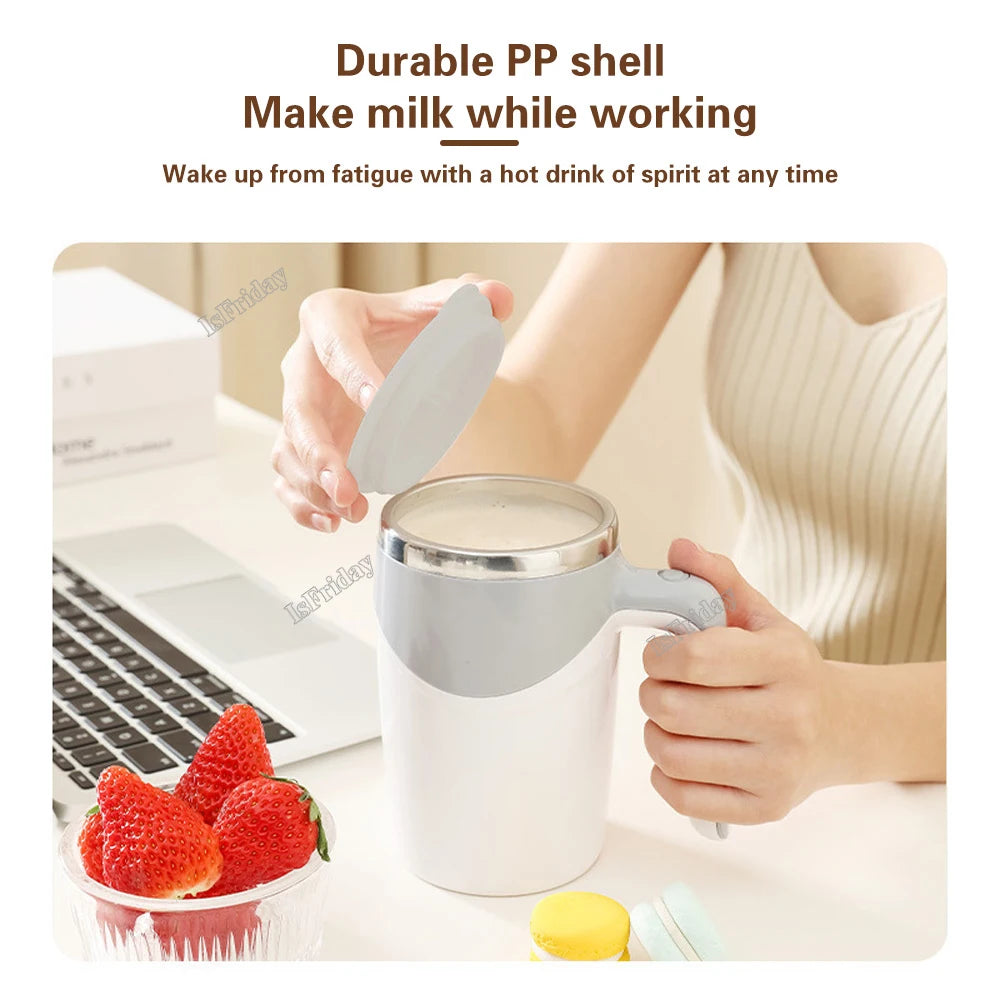 Automatic Coffee Mixing Cup Electric Protein Powder Mixing Cup Automatic Self Stirring Magnetic Mug Thermal Cup Stirring Coffee