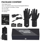 Savior Heat Electric Heated Glove Liners for Men Women Rechargeable Battery Heating Riding Ski Snowboarding  Cycling Thin Gloves