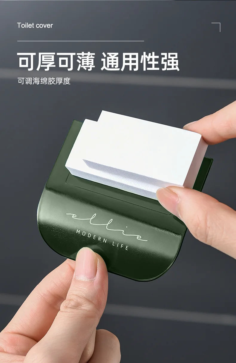 Adhesive Toilet Lid Device Avoid Touching Toilet Seat Lid Lifter Portable Sanitary Closestool Handle Holder Bathroom Accessories