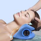 USB cervical massage pillow hot compress vibration comfortable massage