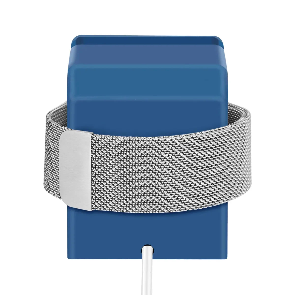 Simple Stand For Apple Watch 8-1 Charging Stand Retro Apple Watch Silicone Wireless Charging Simple Stand Home Bedside Base