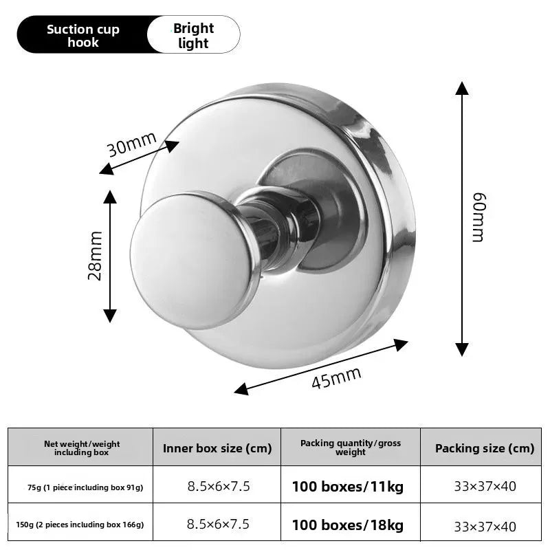 Black Stainless Steel Wall Mounted Hook Hotel Bathroom Coat Hook Home Use Sticky Hook Origin China Mainland AE Stock