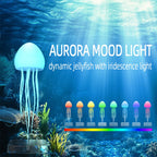 LED Jellyfish Lamp with 9 Tentacles | Remote Control, 2 Modes, Gradient Light Effects & Long Battery Life Night Light