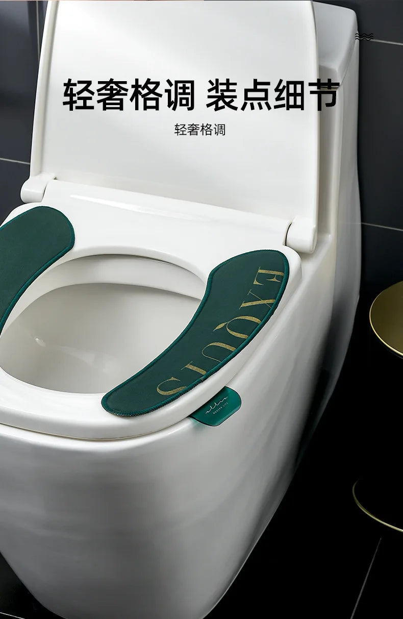 Adhesive Toilet Lid Device Avoid Touching Toilet Seat Lid Lifter Portable Sanitary Closestool Handle Holder Bathroom Accessories