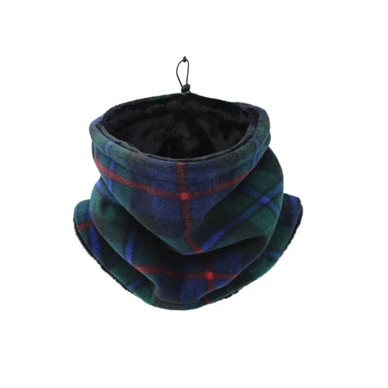 Hot Sale Winter Outdoors Cycling Scarf Thick Fleece Warm Scarf Windproof Dustproof Mask Polar Fleece Bandana  ski mask
